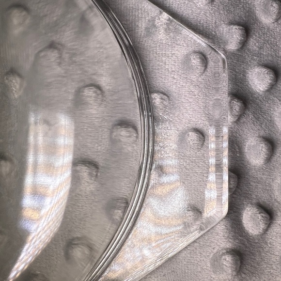 Pyrex Black and White Snowflake Double Sided 1 1/2 Qt Oval Dish with Lid EUC - Picture 10 of 10